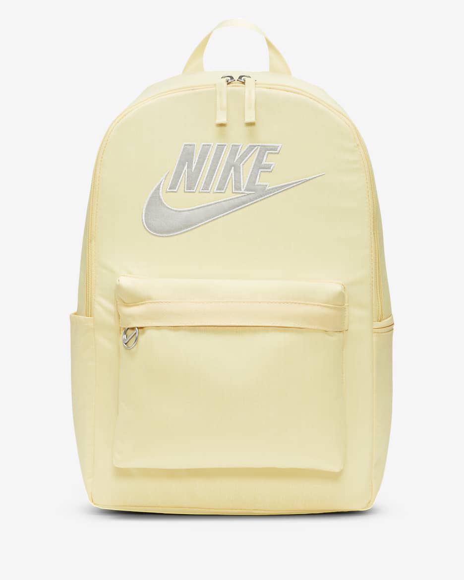 Nike heritage backpack orange best sale